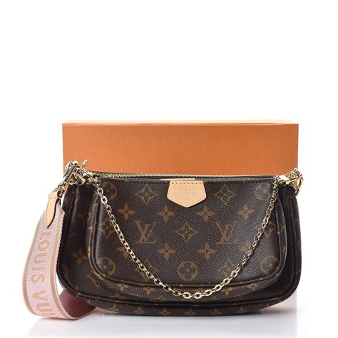 louis vuitton pochette rosa|louis vuitton monogram accessories.